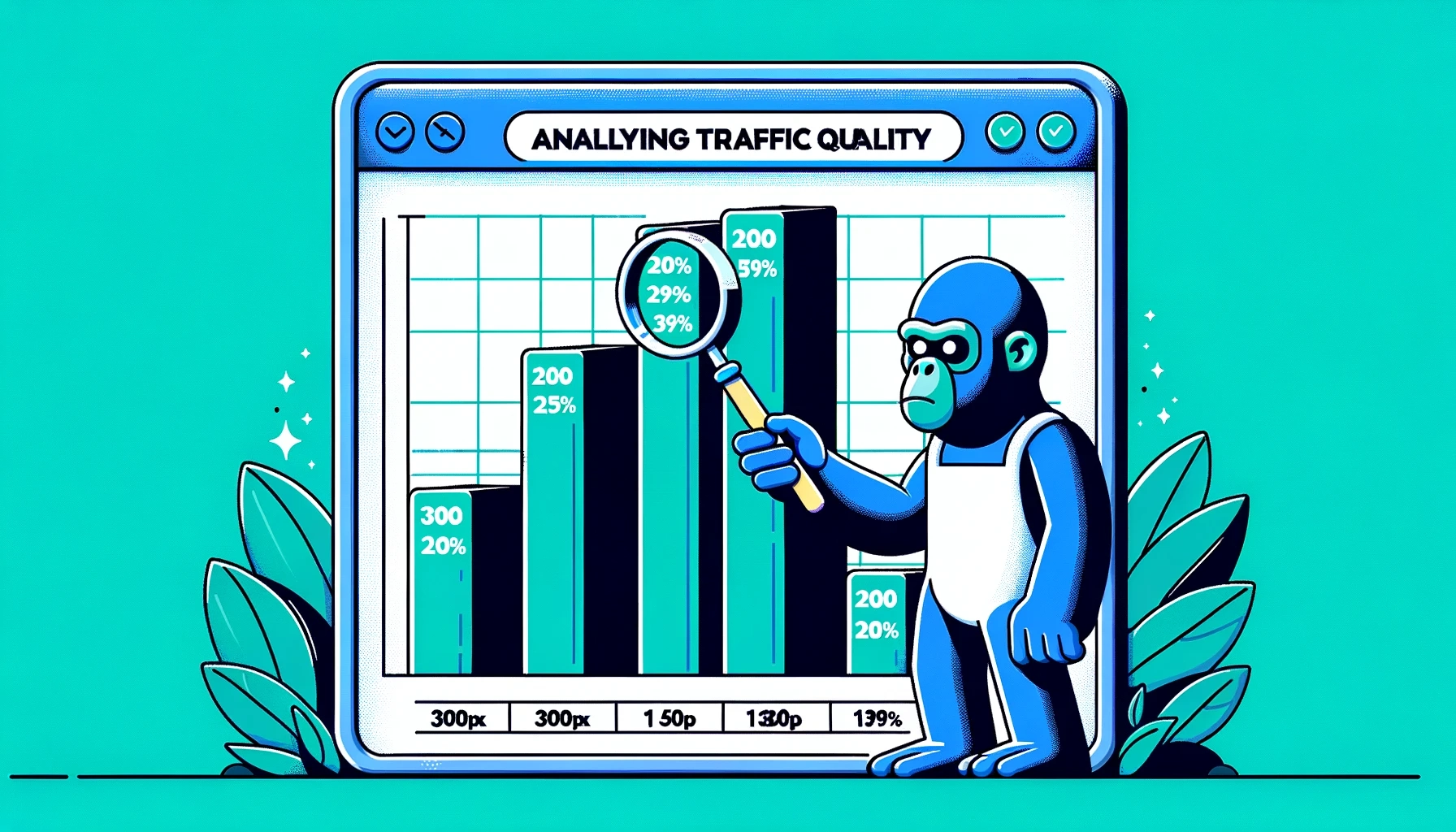 Traffic Ape Traffic Quality Graphic